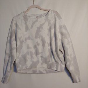 Guru G Active camo thick gray and white sweat shirt Med